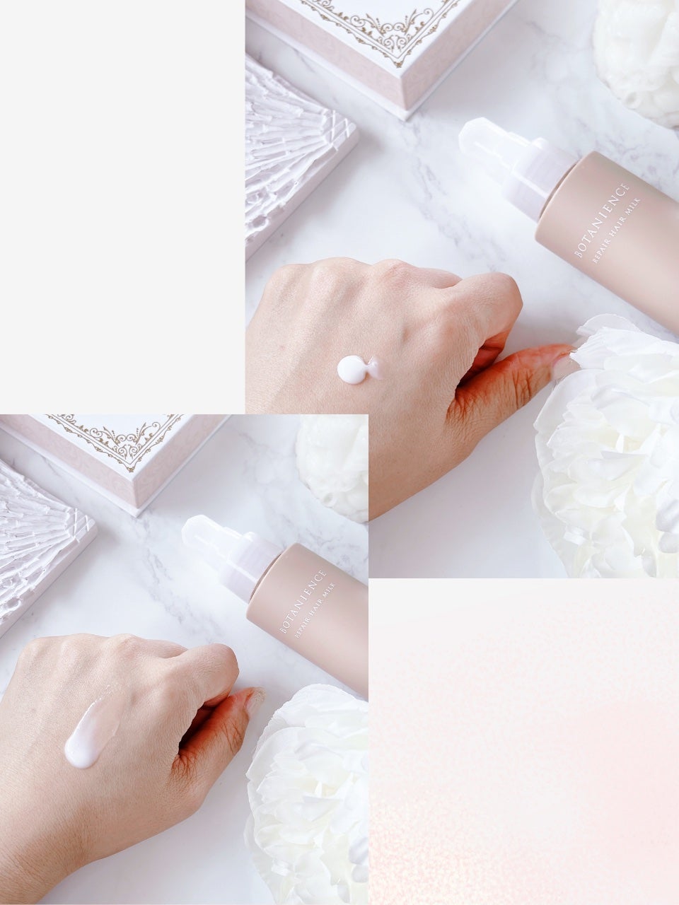 ボタニエンス リペアヘアミルク/サンコール/ヘアミルクを使ったクチコミ(3枚目)