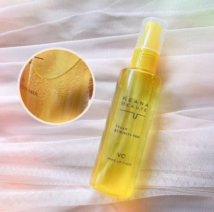 毛穴肌メイクアップフィクサー/ケアナボーテ/フィックスミストを使ったクチコミ(2枚目)