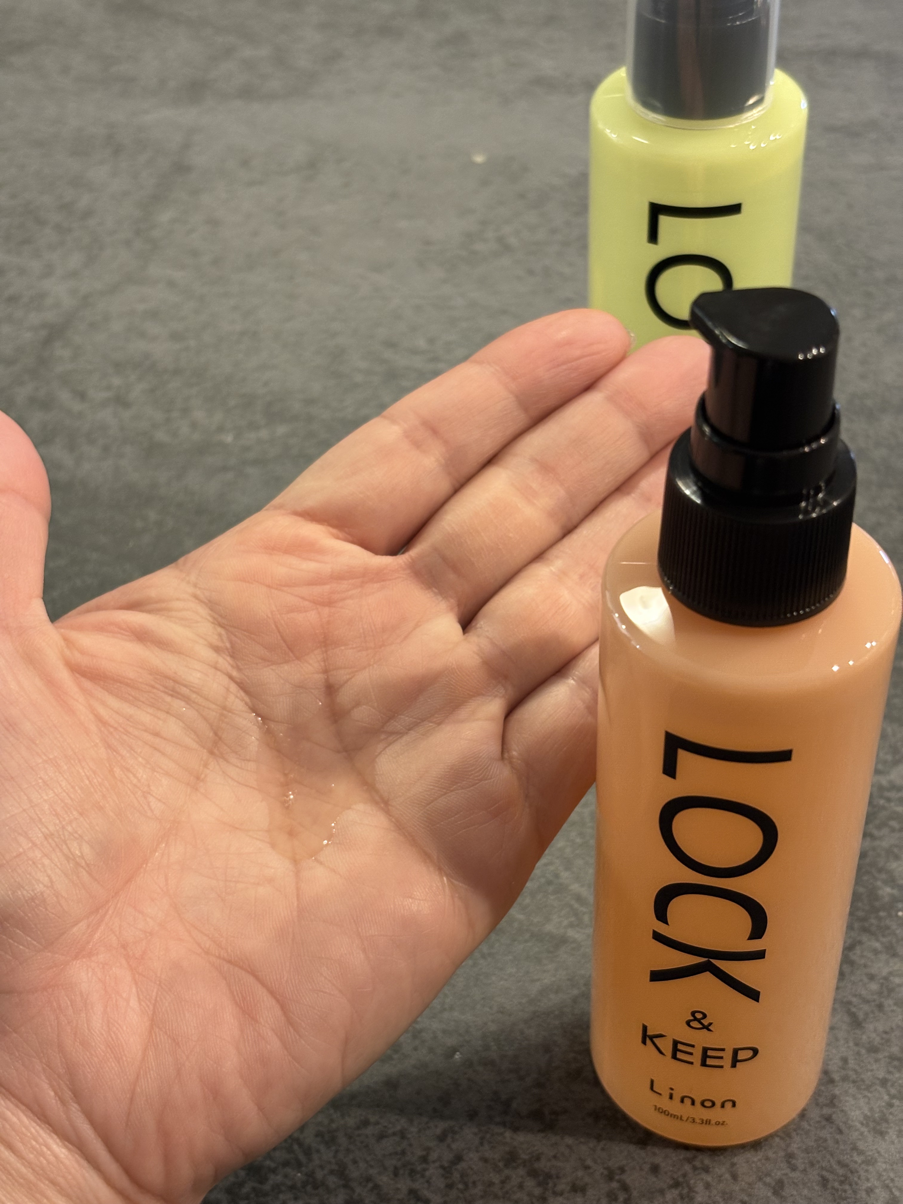 Linon ロックオイル/Linon/ヘアオイルを使ったクチコミ（2枚目）