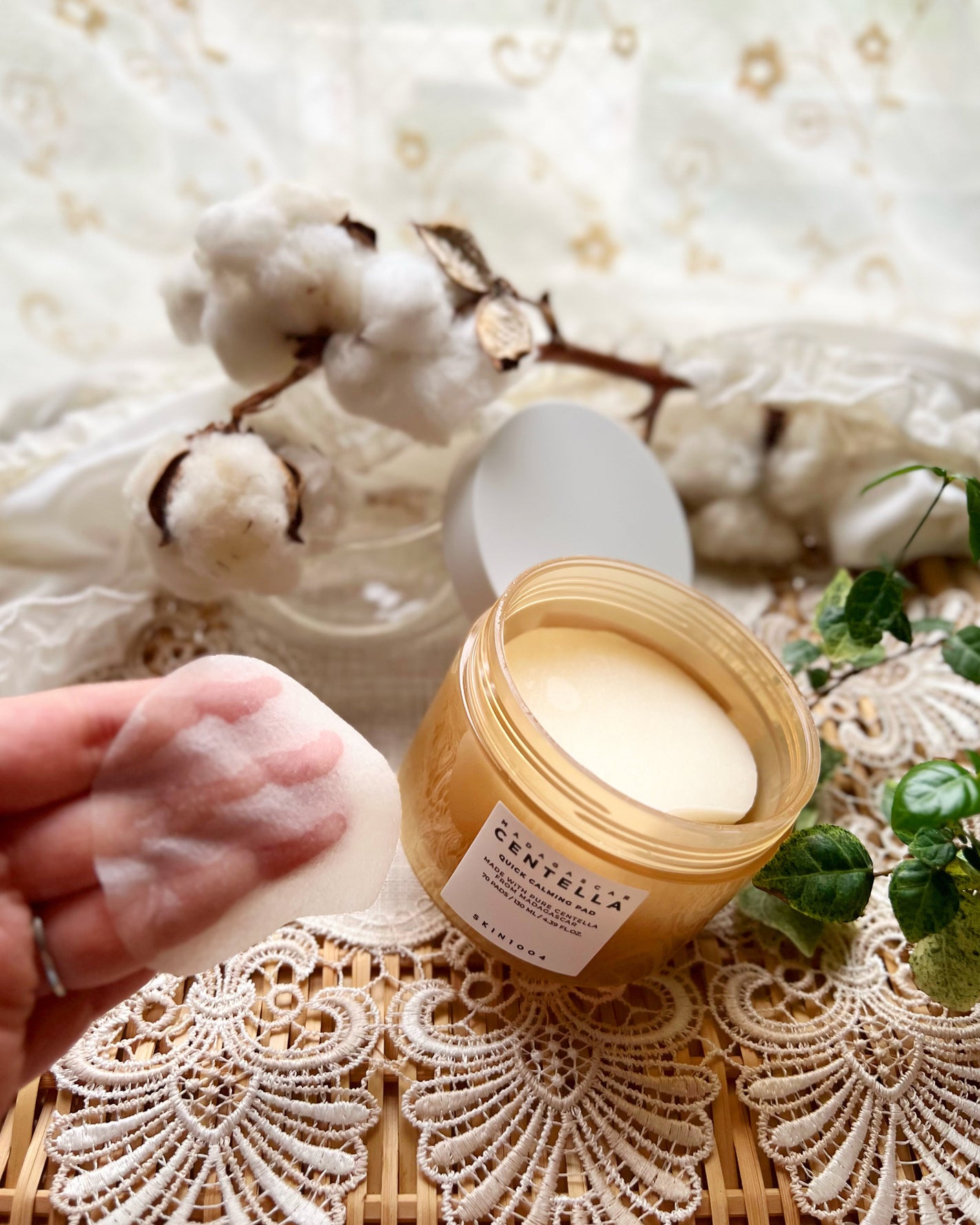 センテラ クイックカーミングパッド/SKIN1004/トナーパッドを使ったクチコミ(5枚目)