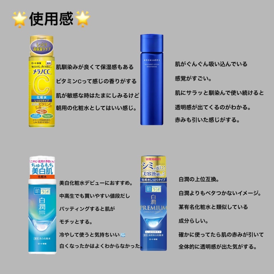 白潤 薬用美白化粧水/肌ラボ/化粧水を使ったクチコミ(4枚目)