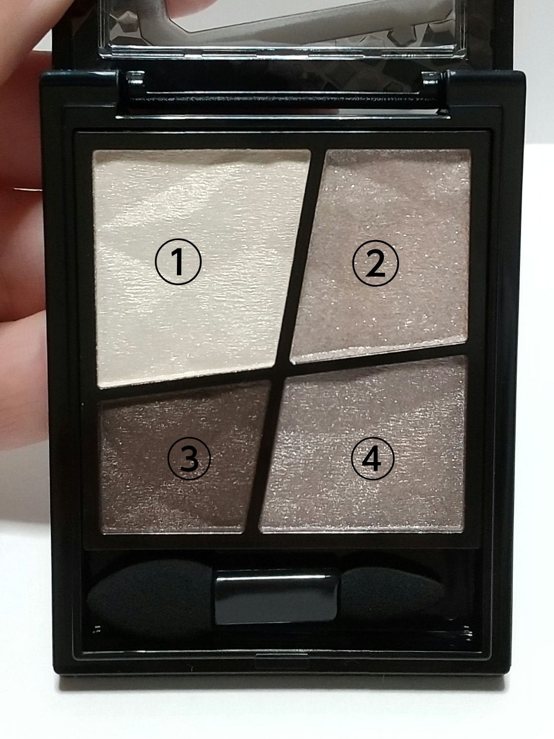 ジェミィリッチ アイズ/Visée/アイシャドウパレットを使ったクチコミ(3枚目)