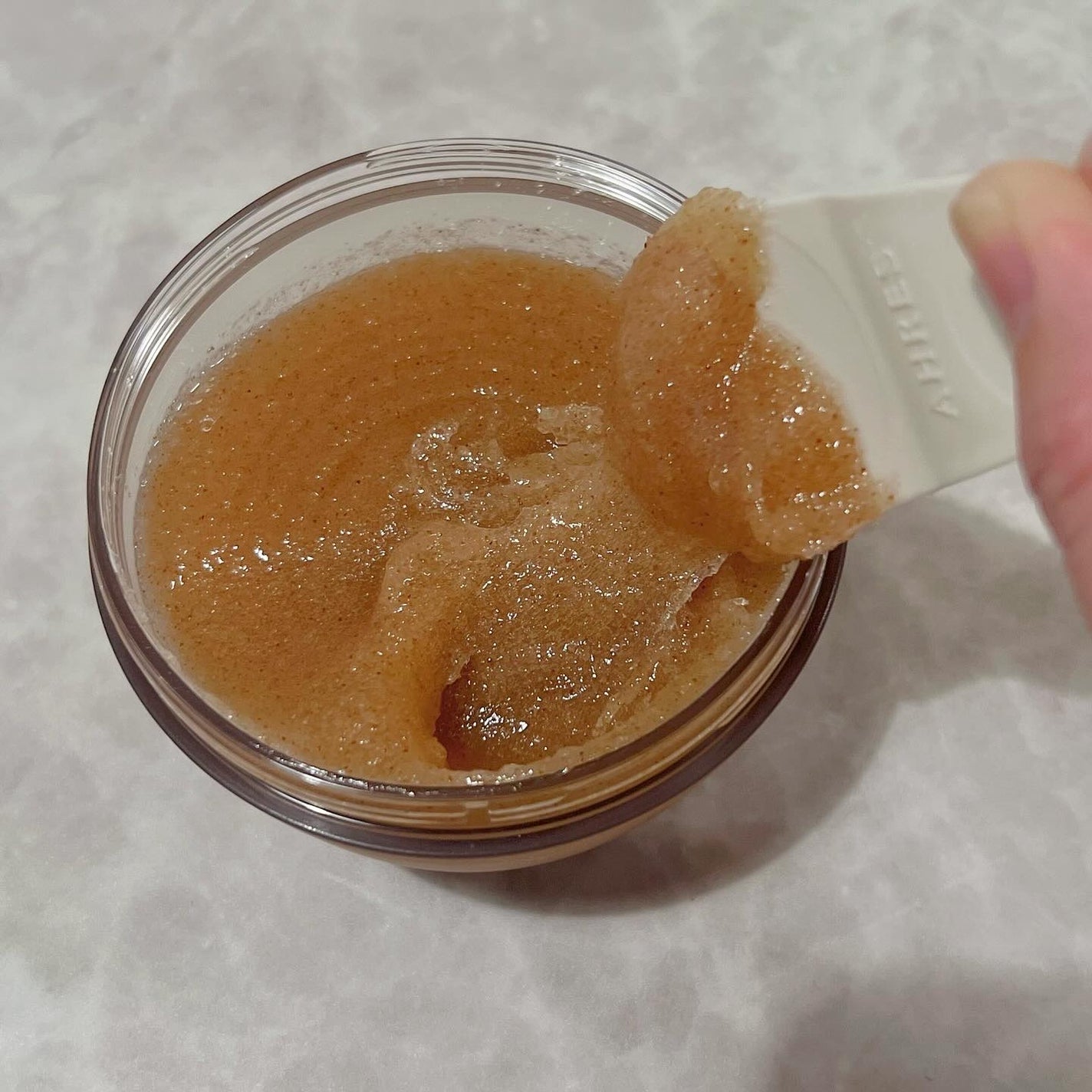 ボディスクラブ ブラッシャー モイスト/アーレス/ボディスクラブを使ったクチコミ(3枚目)