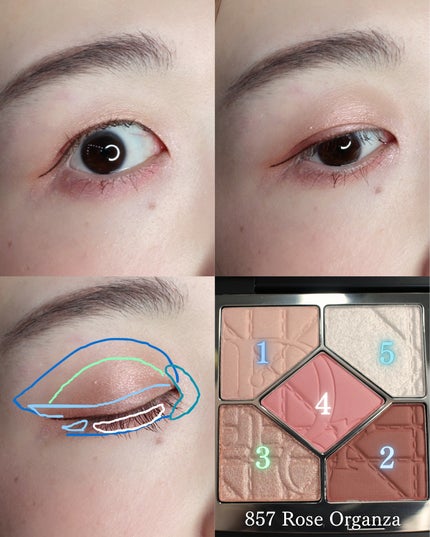 【旧】ディオールショウ サンク クルール(限定品)/Dior/アイシャドウを使ったクチコミ(6枚目)