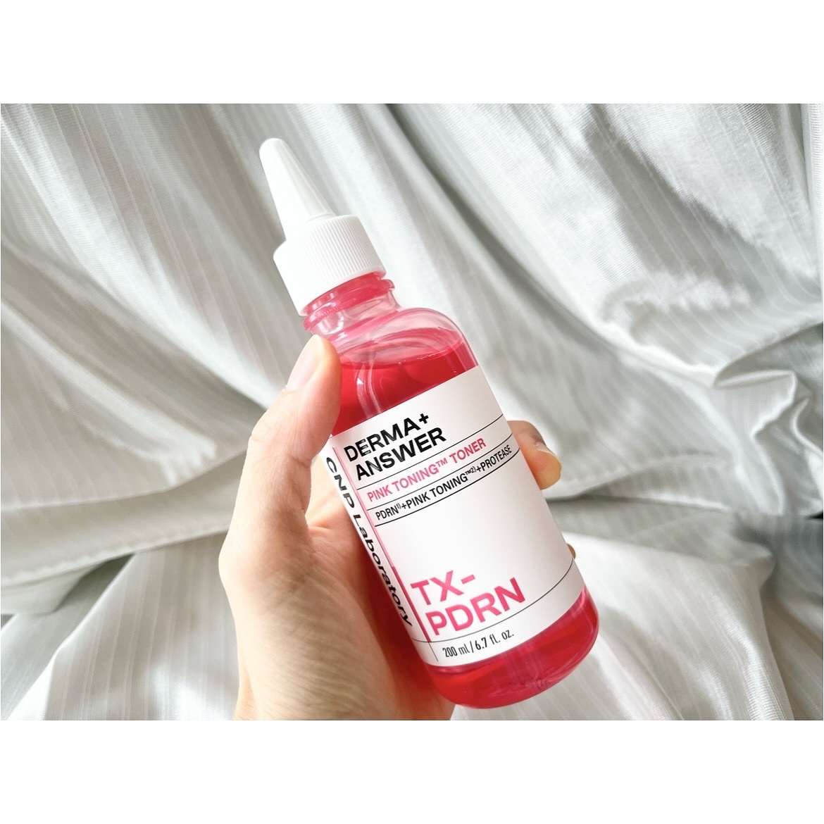 ダーマアンサーピンクトーニングトナー/CNP Laboratory/化粧水を使ったクチコミ（2枚目）