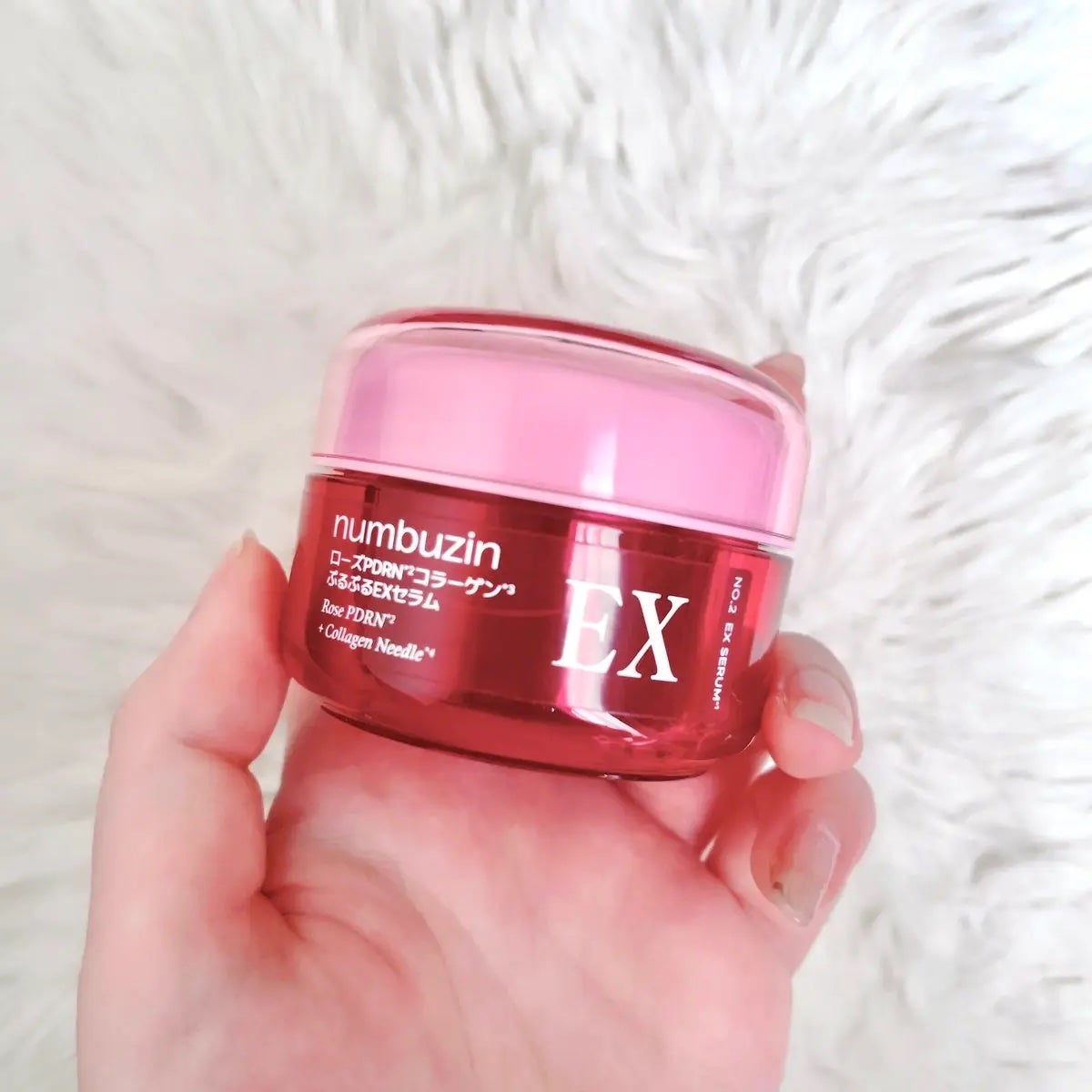 2番 ローズPDRNコラーゲンぷるぷるセラム/numbuzin/美容液を使ったクチコミ(1枚目)