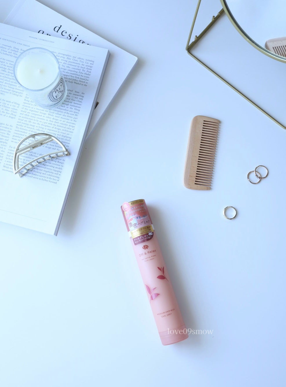OR プレミアムヘアミルク アールグレイ&キューカンバーの香り/Off&Relax/ヘアミルクを使ったクチコミ(7枚目)