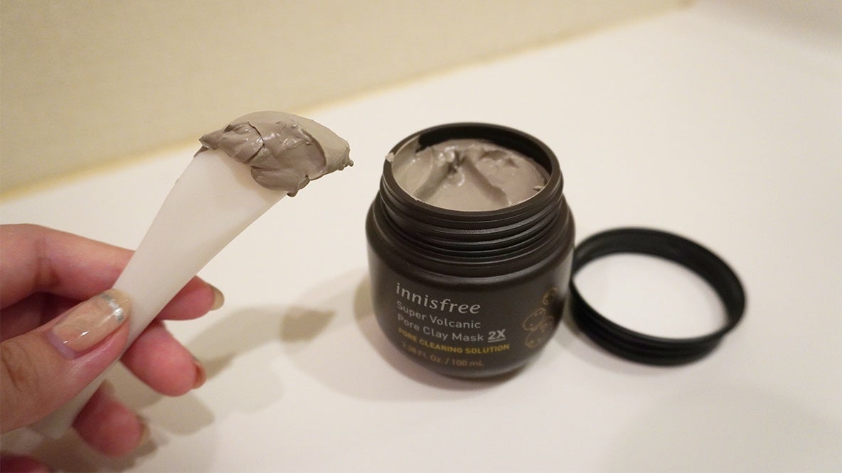 スーパーヴォルカニック ポア クレイマスク/innisfree/洗い流すパック・マスクを使ったクチコミ(1枚目)