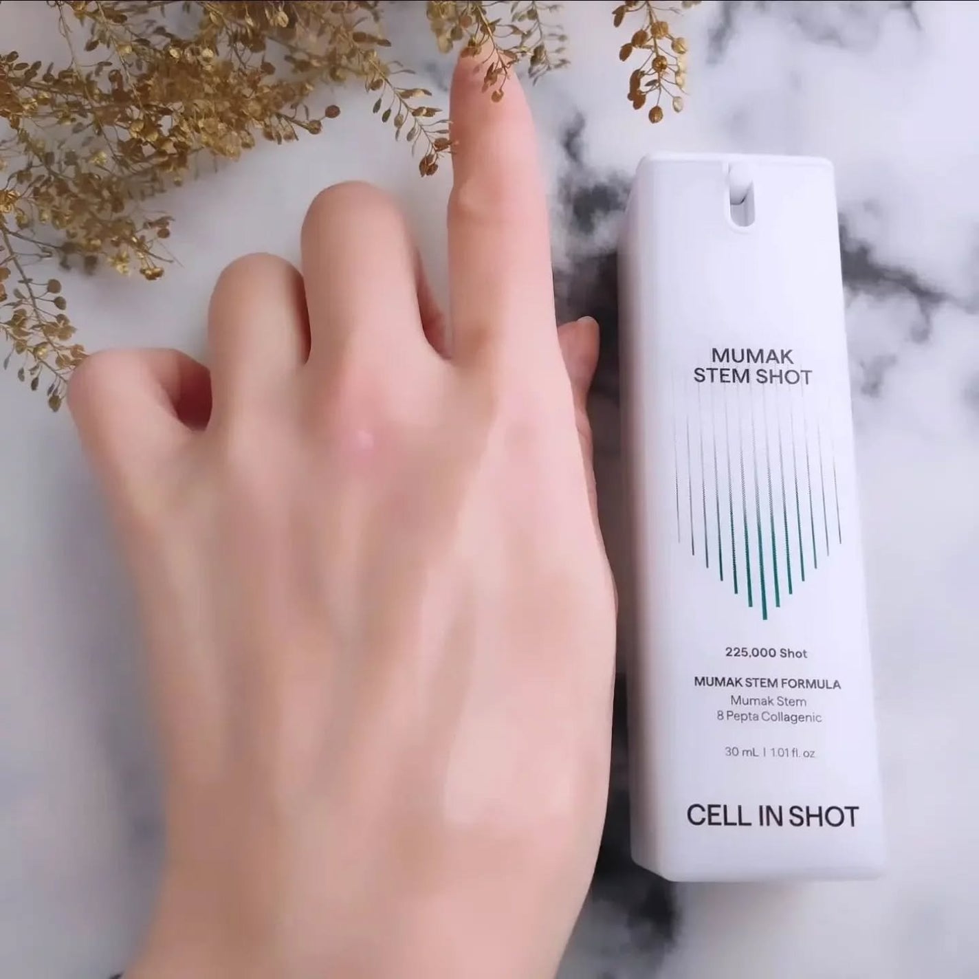 無膜ステムショット/CELLINSHOT/美容液を使ったクチコミ(5枚目)