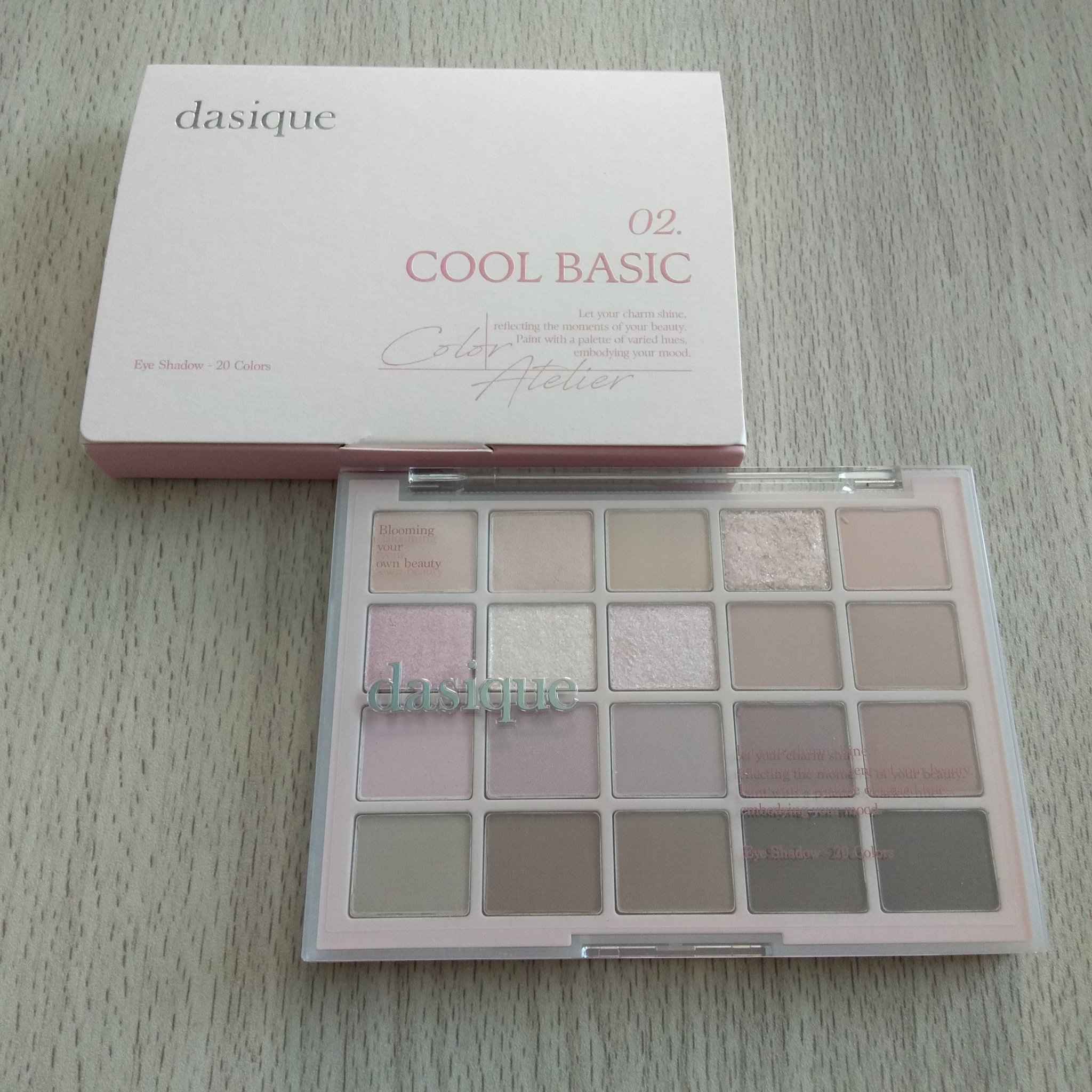 ムードシャドウパレット/dasique/アイシャドウパレットを使ったクチコミ（2枚目）