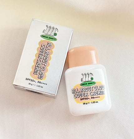 オールアバウトグロウカバークリーム/CHASIN'RABBITS/日焼け止めクリームを使ったクチコミ(1枚目)