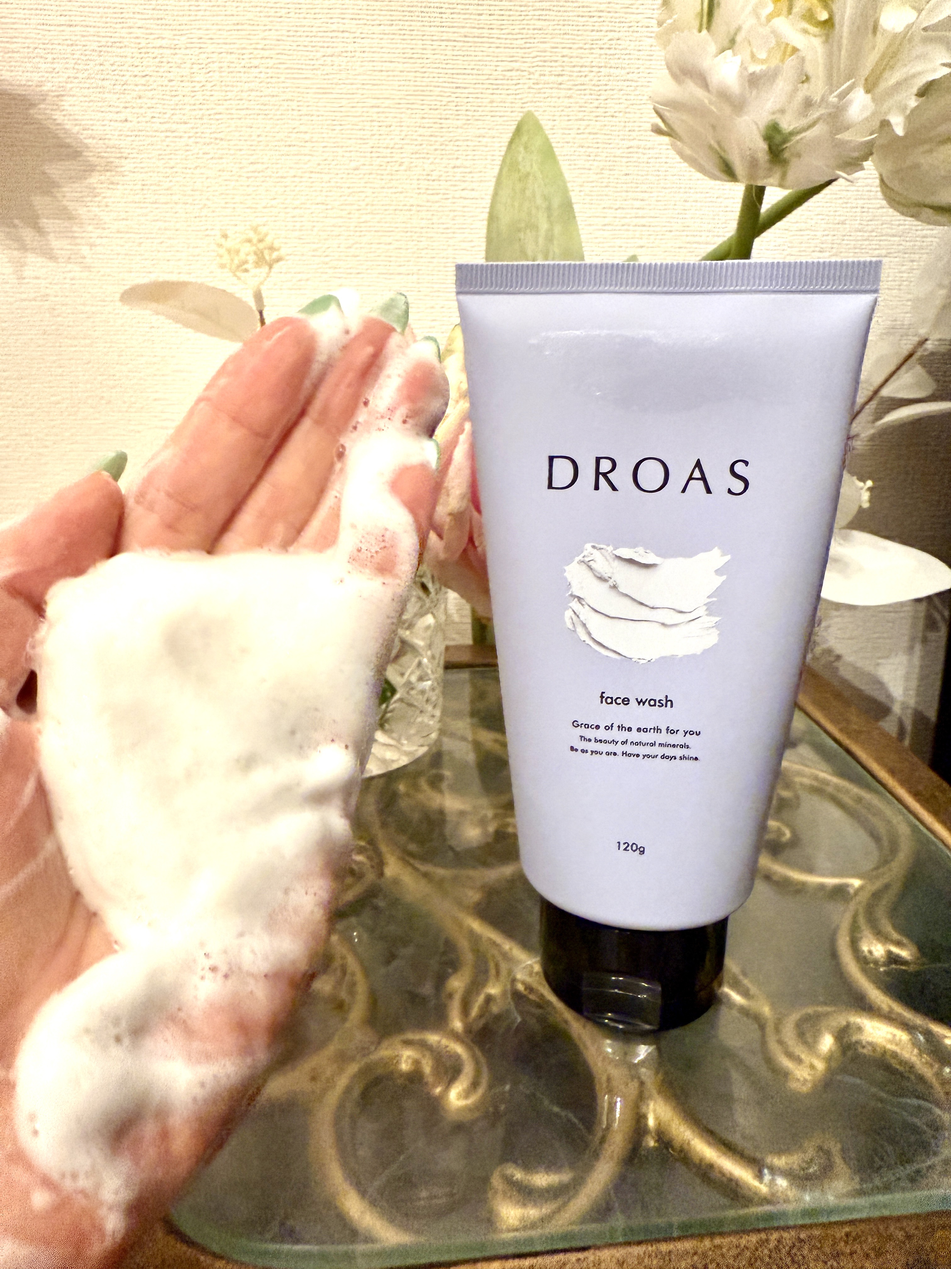 クレイクリアウォッシュ/DROAS/洗顔フォームを使ったクチコミ（3枚目）