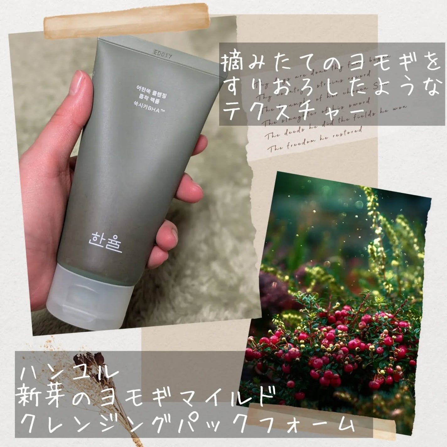 ピュア アルテミシア ディープ クラリファイングマスク トゥ フォーム クレンザー/HANYUL(ハンユル)/クレンジングを使ったクチコミ(2枚目)