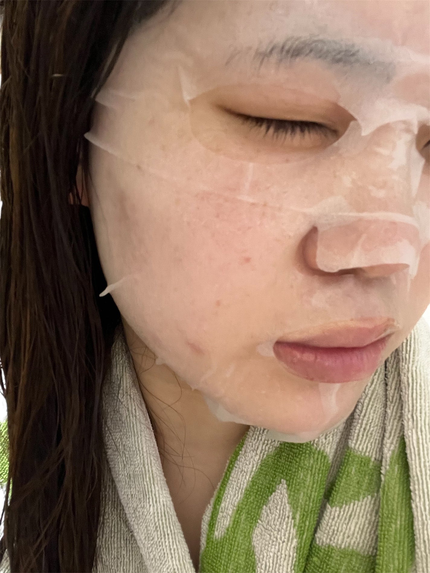 lhboo__ on LIPS 「▫️ダーマルプレミアムマスクパック1番人気5枚セット・ローヤル..」(4枚目)