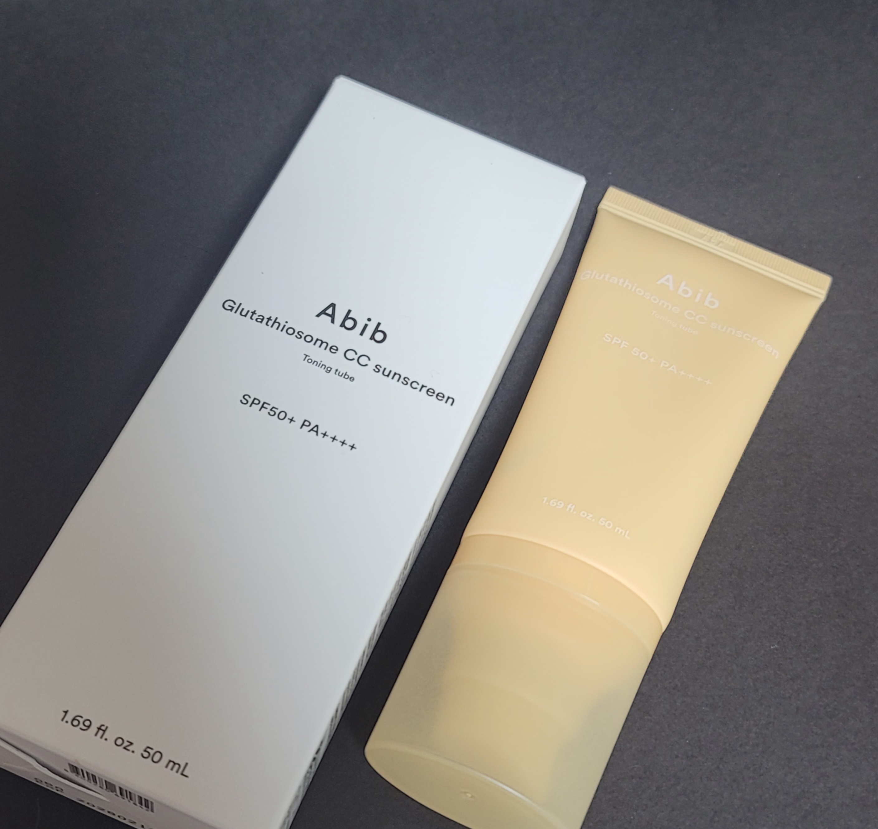 グルタチオンソームCCサンクリームトーニングチューブ/Abib /CCクリームを使ったクチコミ（1枚目）