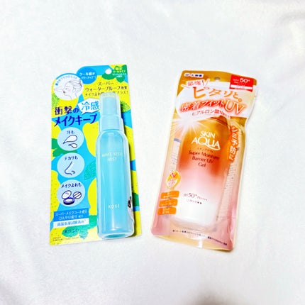 スキンアクア スーパーモイスチャー バリアUVジェル/スキンアクア/日焼け止めジェルを使ったクチコミ(1枚目)