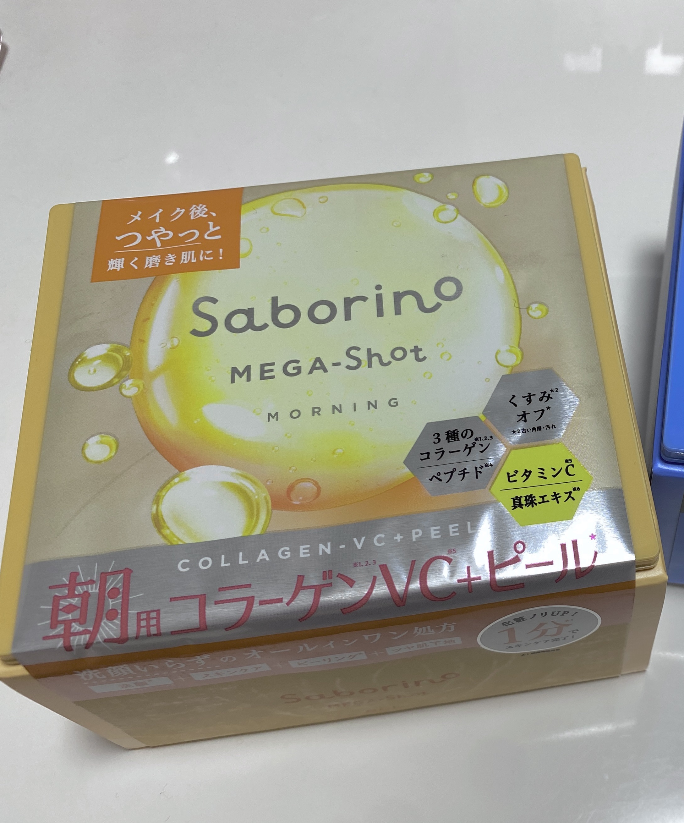 サボリーノ メガショット 朝用ツヤピールマスク CC/サボリーノ/シートマスク・パックを使ったクチコミ（1枚目）