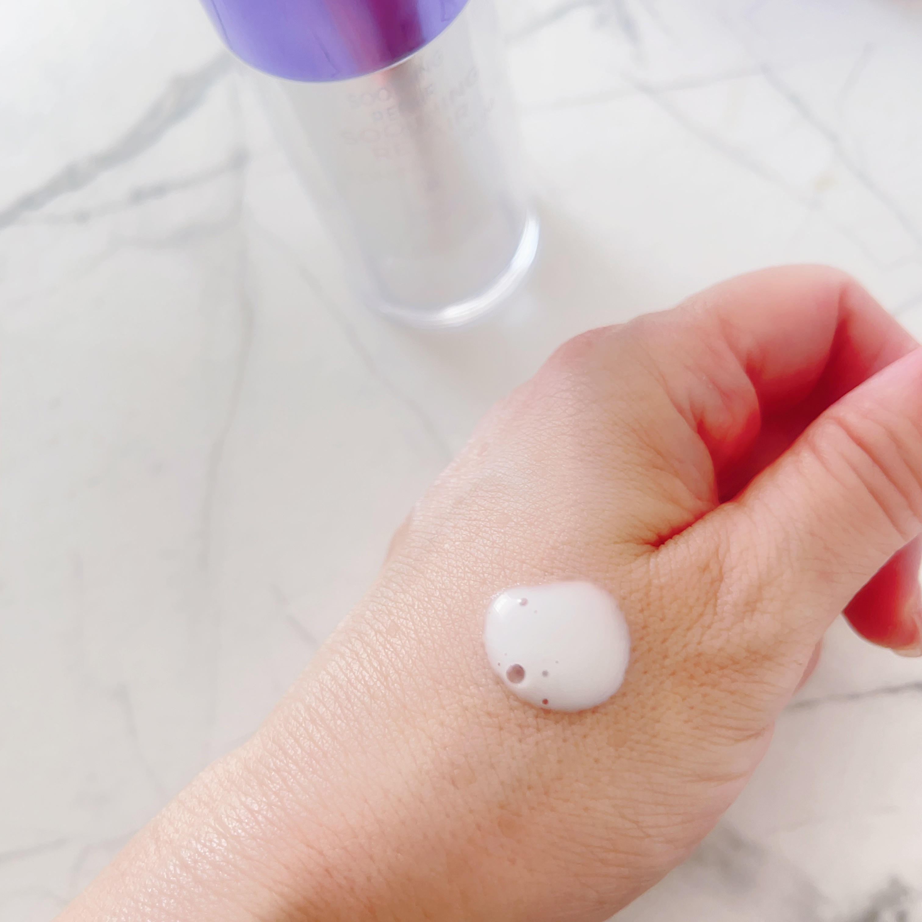 SOOTHING REPAIR TONING SERUM R4/ダーマファーム/美容液を使ったクチコミ（3枚目）