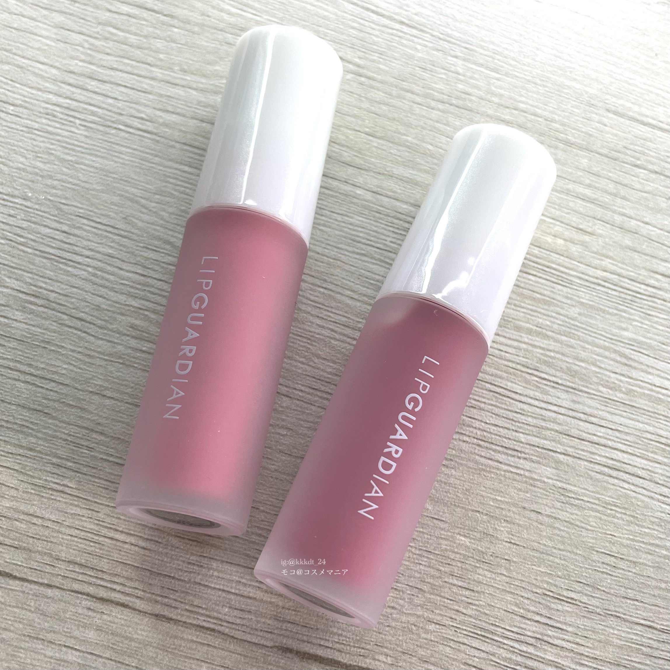 リップガーディアン　グロウラッピングフローズン 02 スイカソルベ/LIPGUARDIAN/リップティントを使ったクチコミ（2枚目）