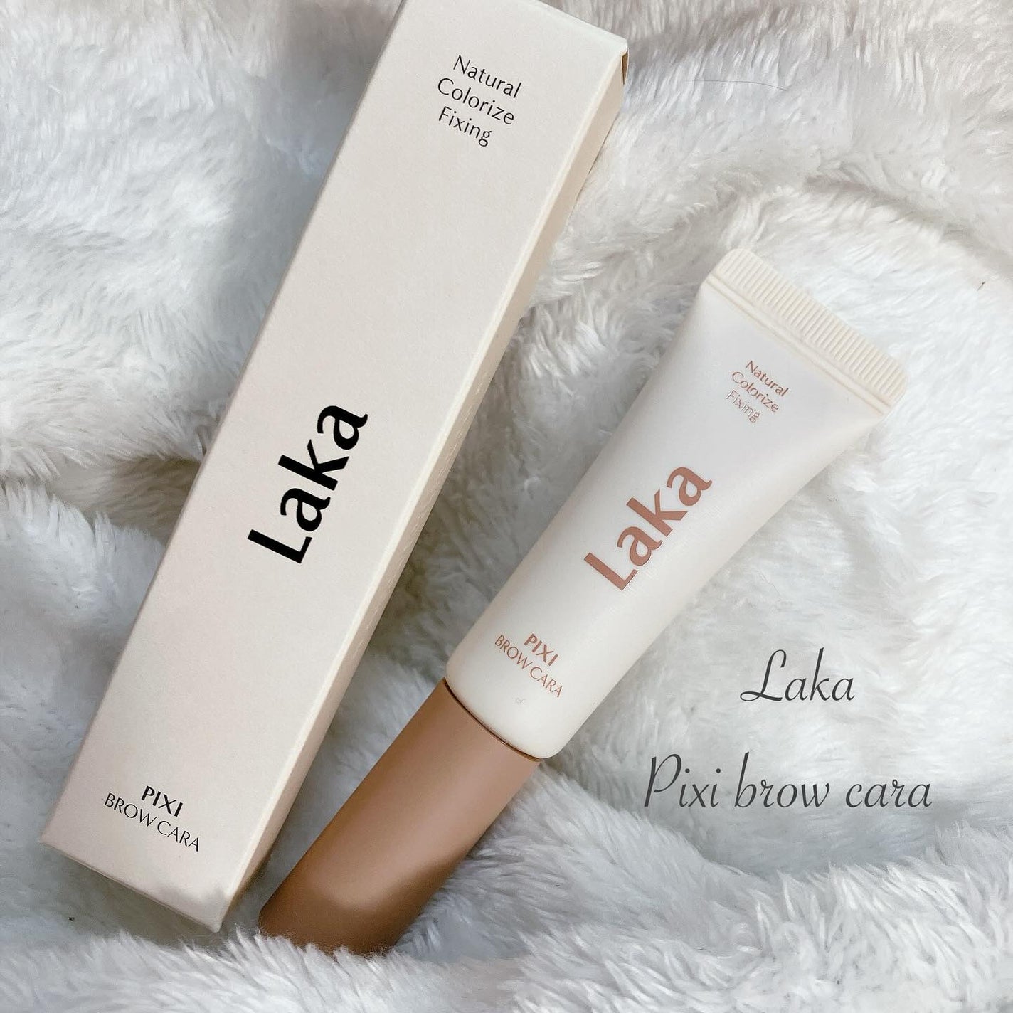 ラカ ピクシーブロウカラ/Laka/眉マスカラを使ったクチコミ(1枚目)