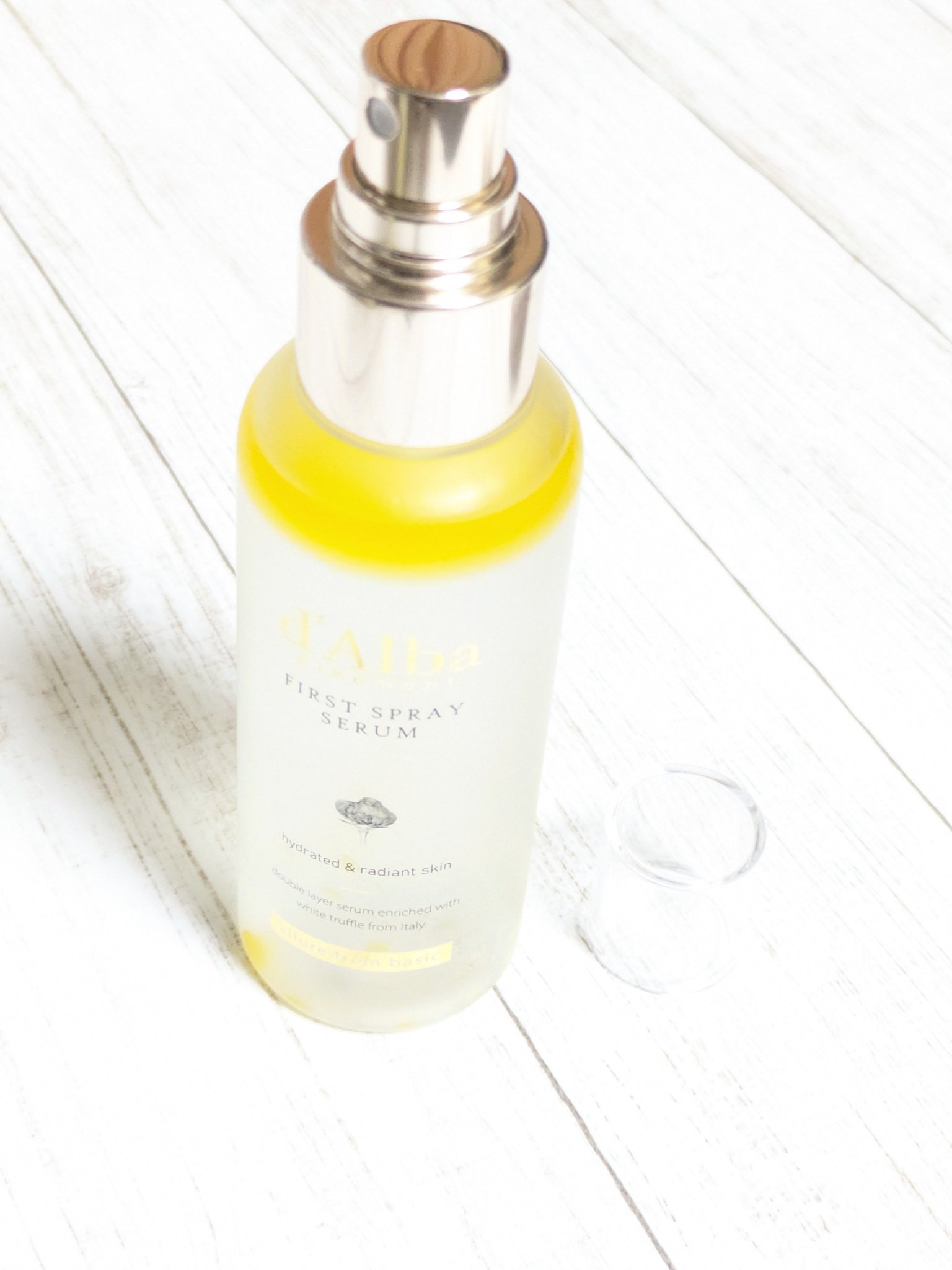 ダルバ ホワイトトリュフファーストスプレーセラム/ダルバ/ミスト状化粧水を使ったクチコミ（3枚目）