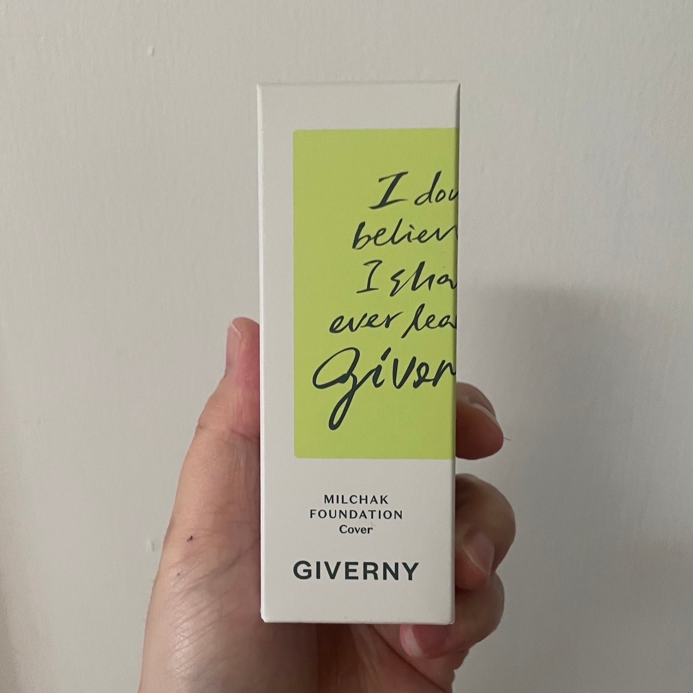 ジヴェルニー 密着カバーファンデーション/GIVERNY/リキッドファンデーションを使ったクチコミ(2枚目)