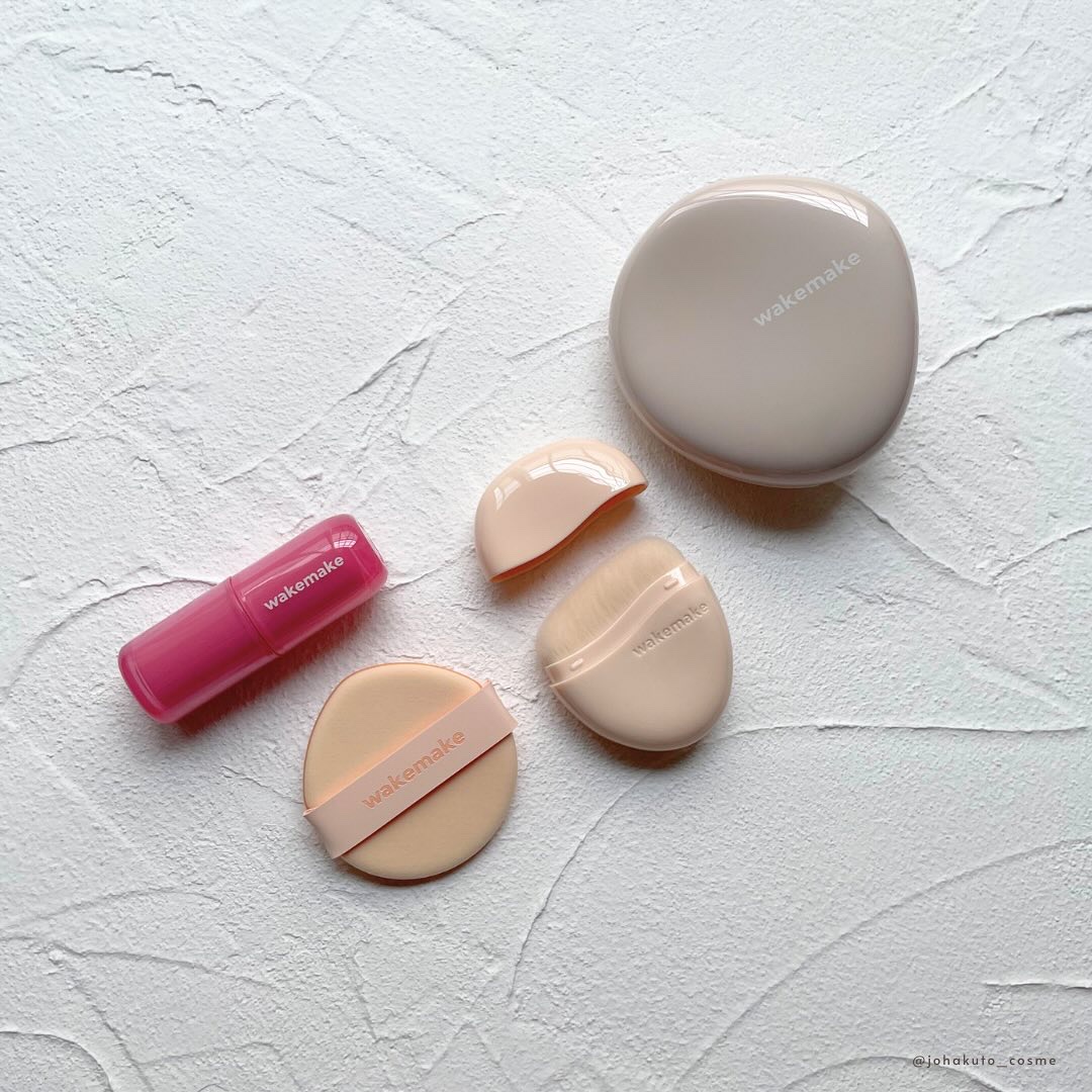 ウォータフルグロウティント/wakemake/リップティントを使ったクチコミ（3枚目）