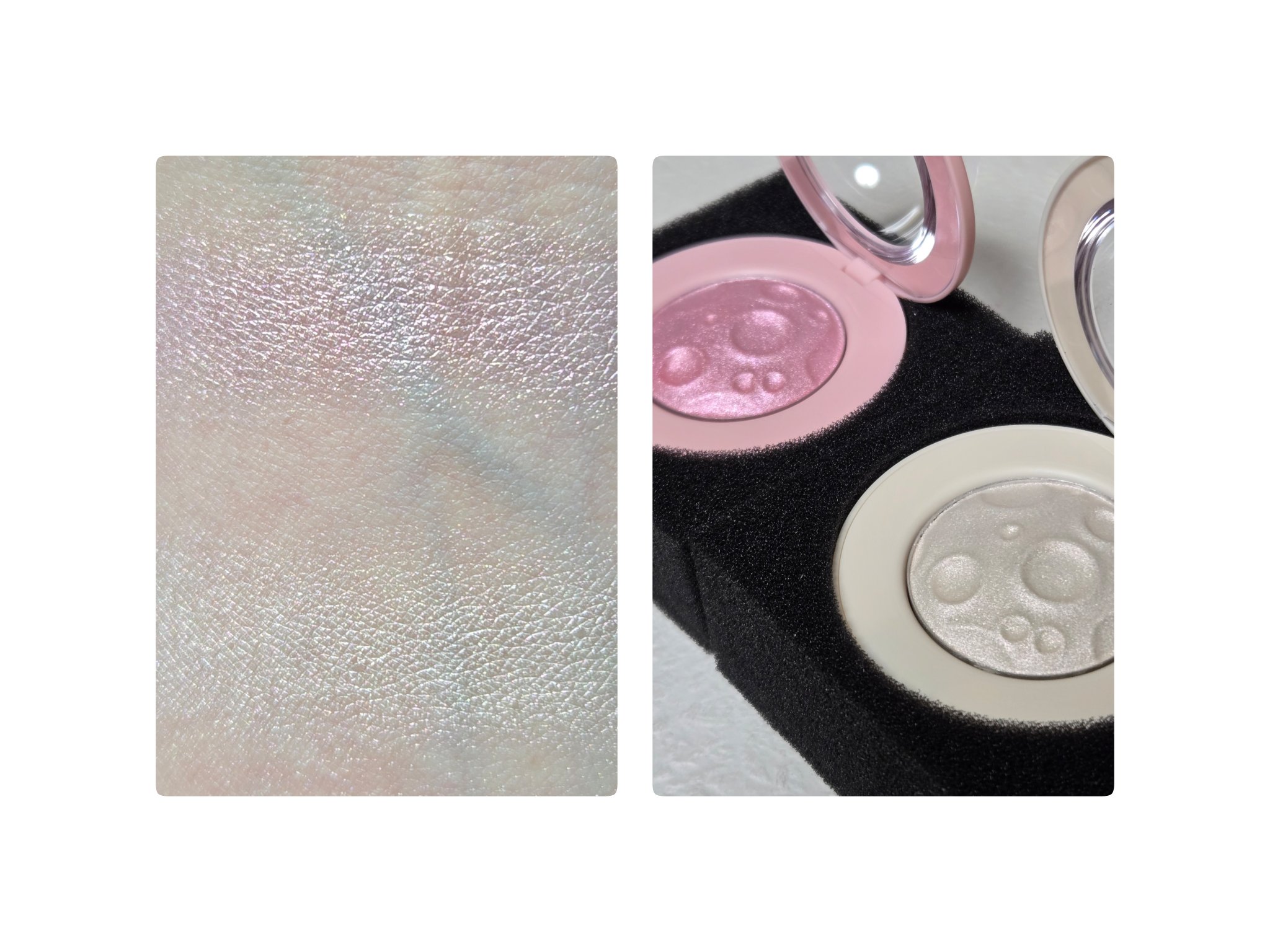 ルナグロウ ハイライター バニラフロスト/SHEGLAM/パウダーハイライトを使ったクチコミ（3枚目）