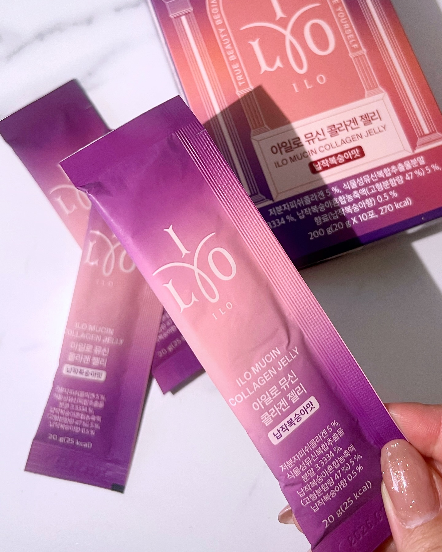 ILO ムチンコラーゲンゼリー/東亜製薬/美容サプリメントを使ったクチコミ（2枚目）