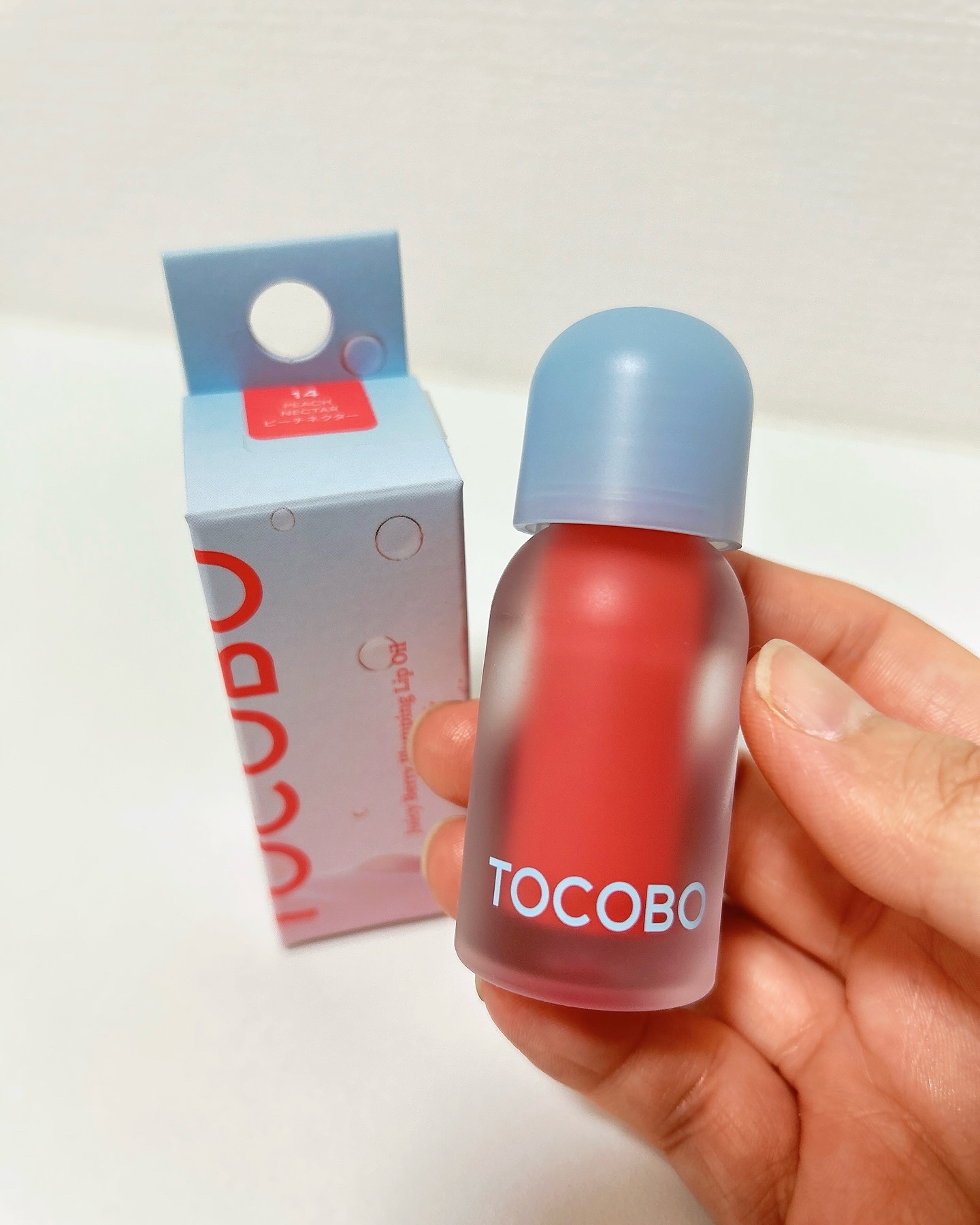 ジューシーベリープランピングリップオイル/TOCOBO/リップグロスを使ったクチコミ（3枚目）