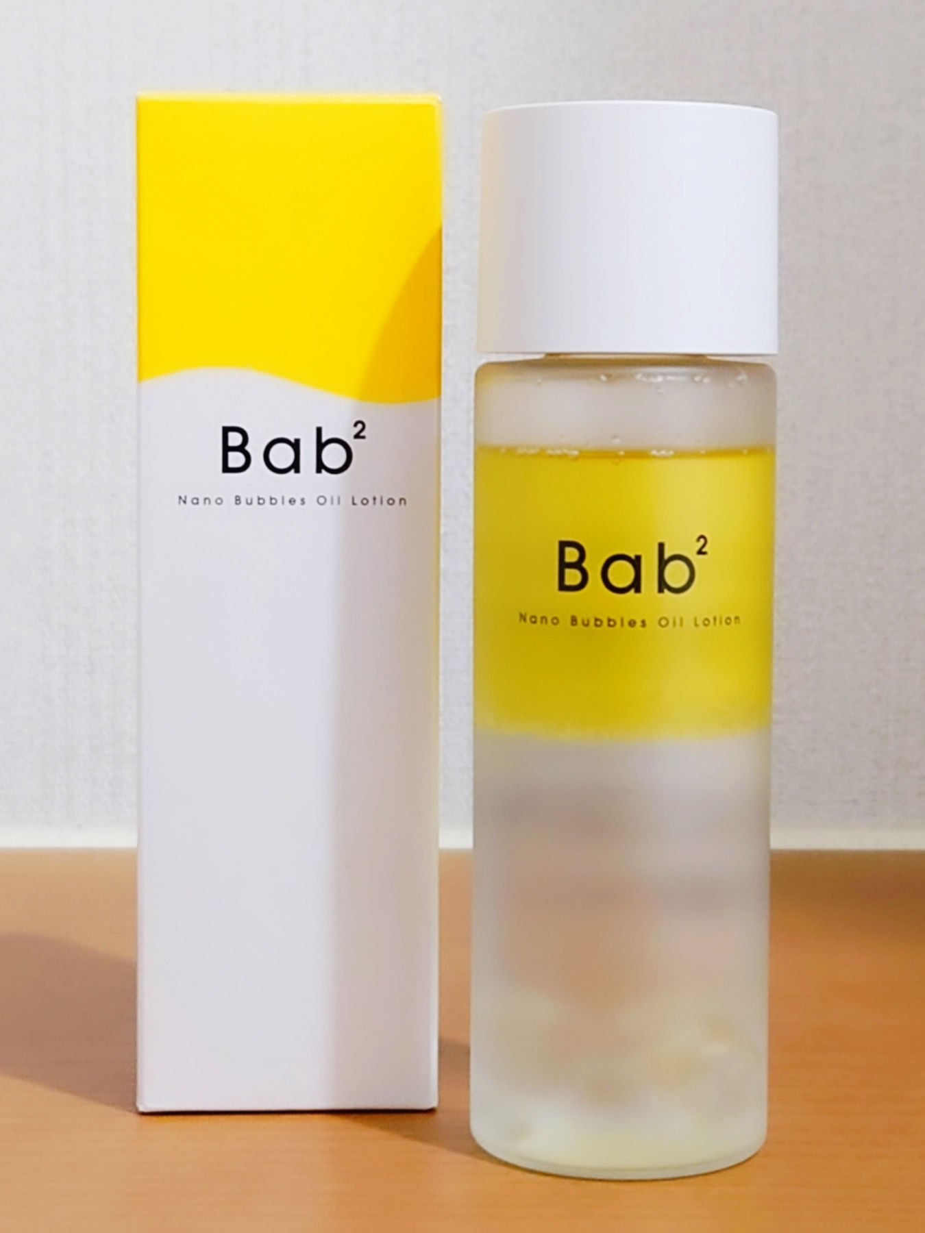 バブバブ ナノバブルオイルローション/Bab2/化粧水を使ったクチコミ（2枚目）