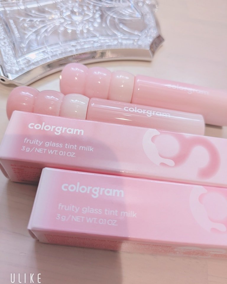 カラーグラム タンフルグラスティントミルク/Colorgram/リップティントを使ったクチコミ（2枚目）