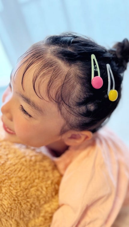 Yuki on LIPS 「休日アレンジです👧🏻✨週末もまたまた雨で1日お家時間だったので..」(4枚目)