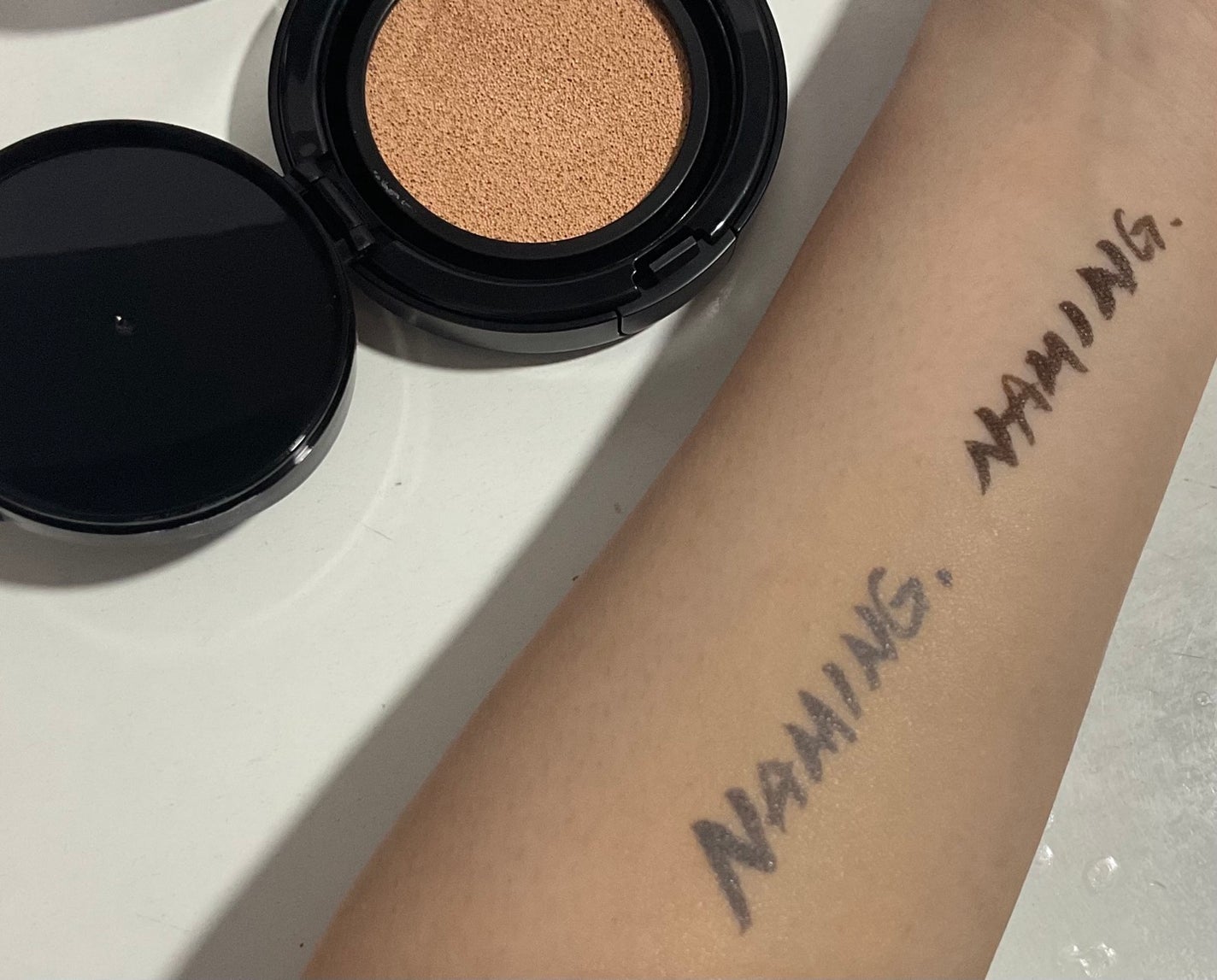 ネーミング レイヤード フィットクッション/NAMING./クッションファンデーションを使ったクチコミ(5枚目)