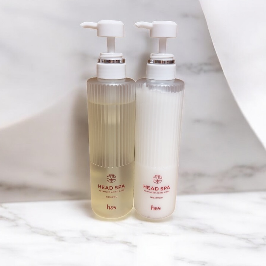 h&s 深ヘッドスパ アドバンスド エイジング ケア*4 シャンプー[医薬部外品]/トリートメント/h&s/市販シャンプーを使ったクチコミ（1枚目）