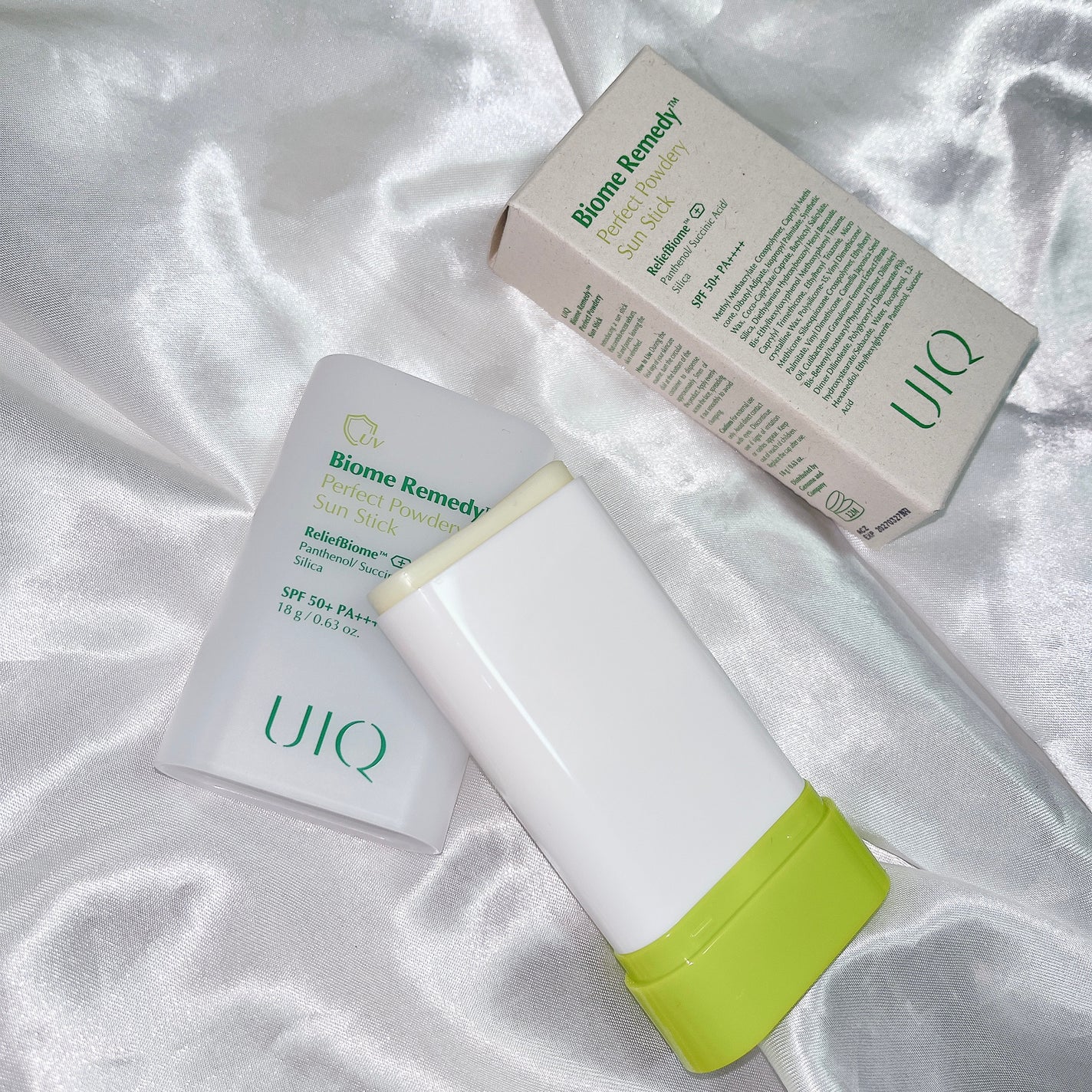 バイオームパーフェクトさらさらUVスティック/UIQ/日焼け止めスティックを使ったクチコミ(1枚目)