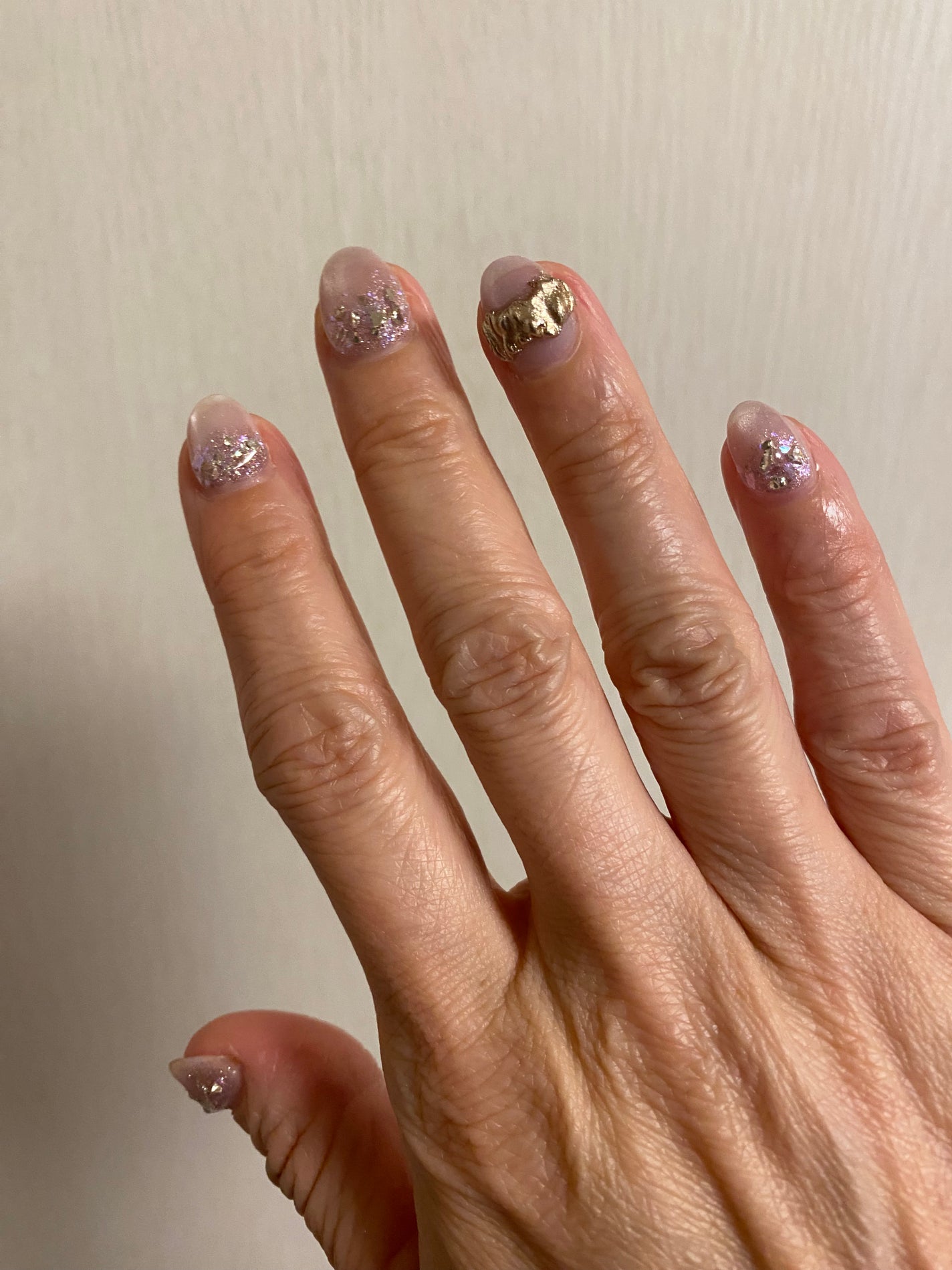 キラキラ☆ on LIPS 「#今月のネイル#ジェルネイル#宝石ネイル#キラキラ..」(3枚目)