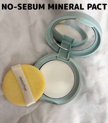 ノーセバム ミネラルパクト S/innisfree/プレストパウダーを使ったクチコミ(1枚目)