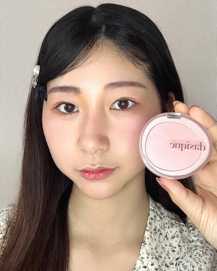 ソフトブラーチーク/dasique/パウダーチークを使ったクチコミ(6枚目)