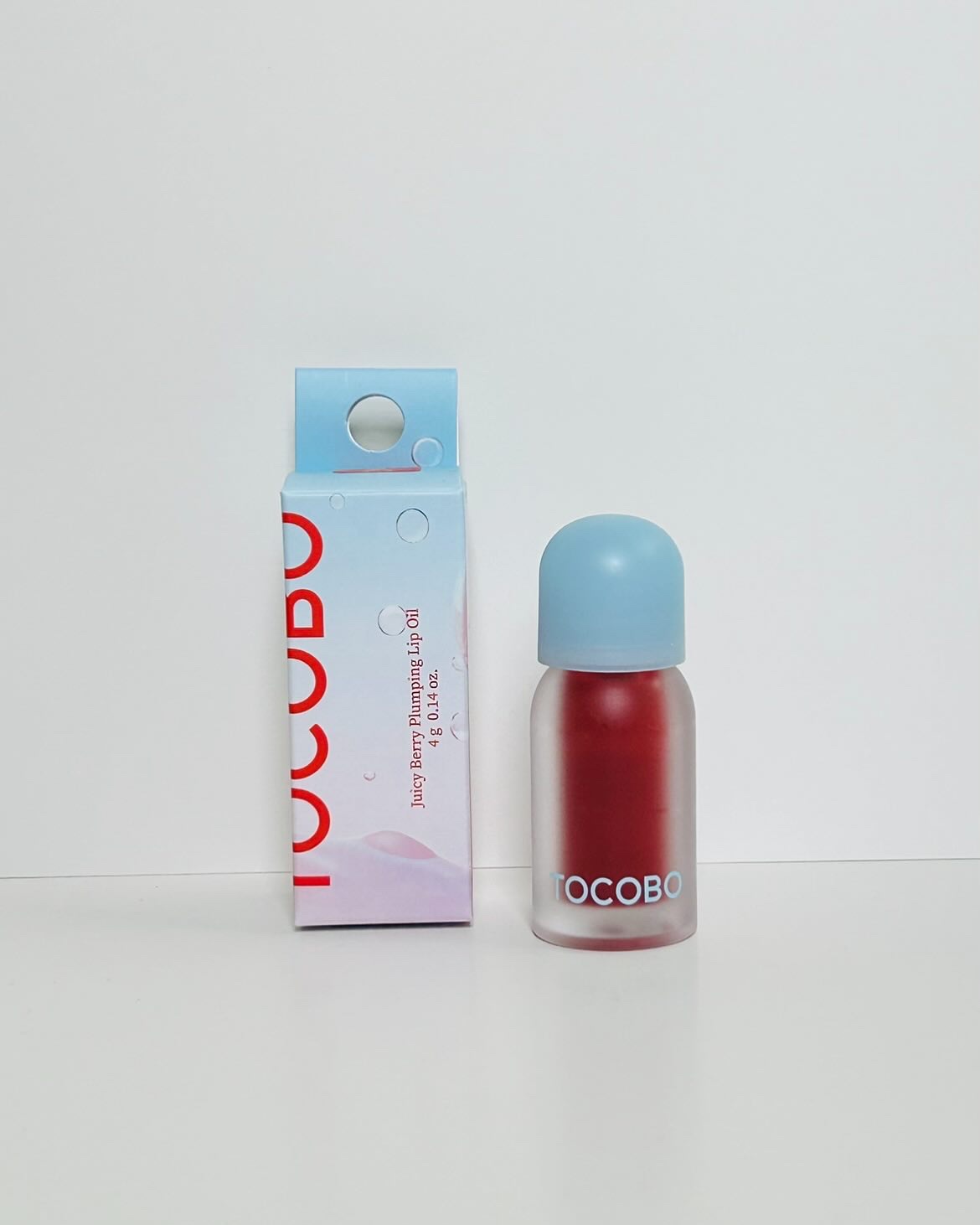 ジューシーベリープランピングリップオイル/TOCOBO/リップグロスを使ったクチコミ（2枚目）