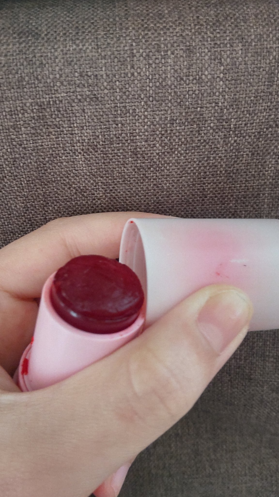 mamicosme グミティント 01 チェリーレッド/mamicosme/リップティントを使ったクチコミ（2枚目）