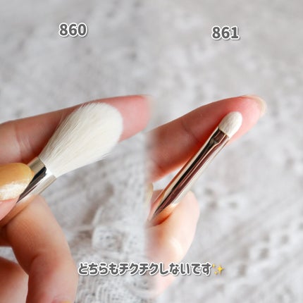 ハイライタービームブラシデュオ/fillimilli/メイクブラシを使ったクチコミ(5枚目)