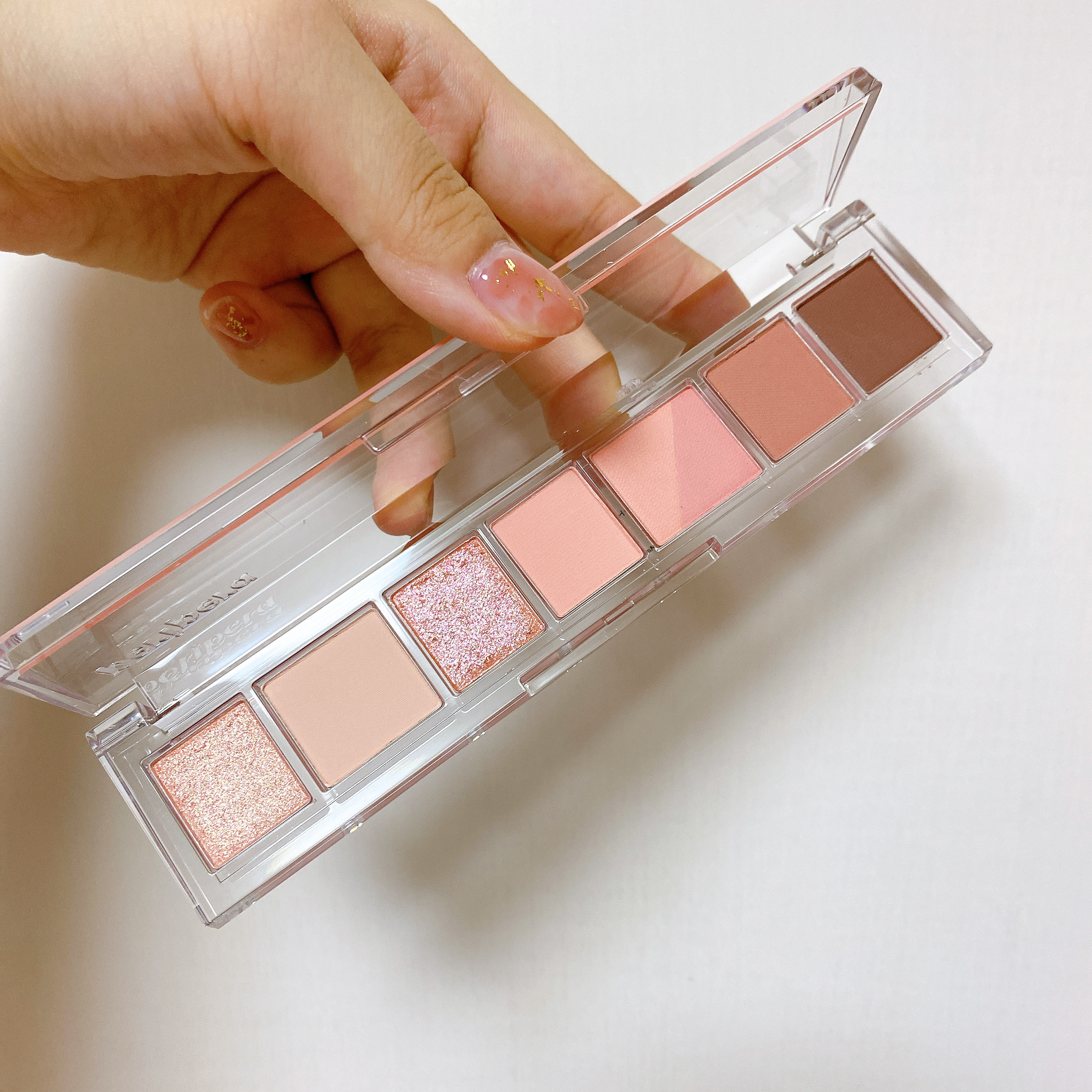 オール テイク ムード パレット(24AD) 03 花って呼んでもいい？/PERIPERA/アイシャドウパレットを使ったクチコミ（2枚目）