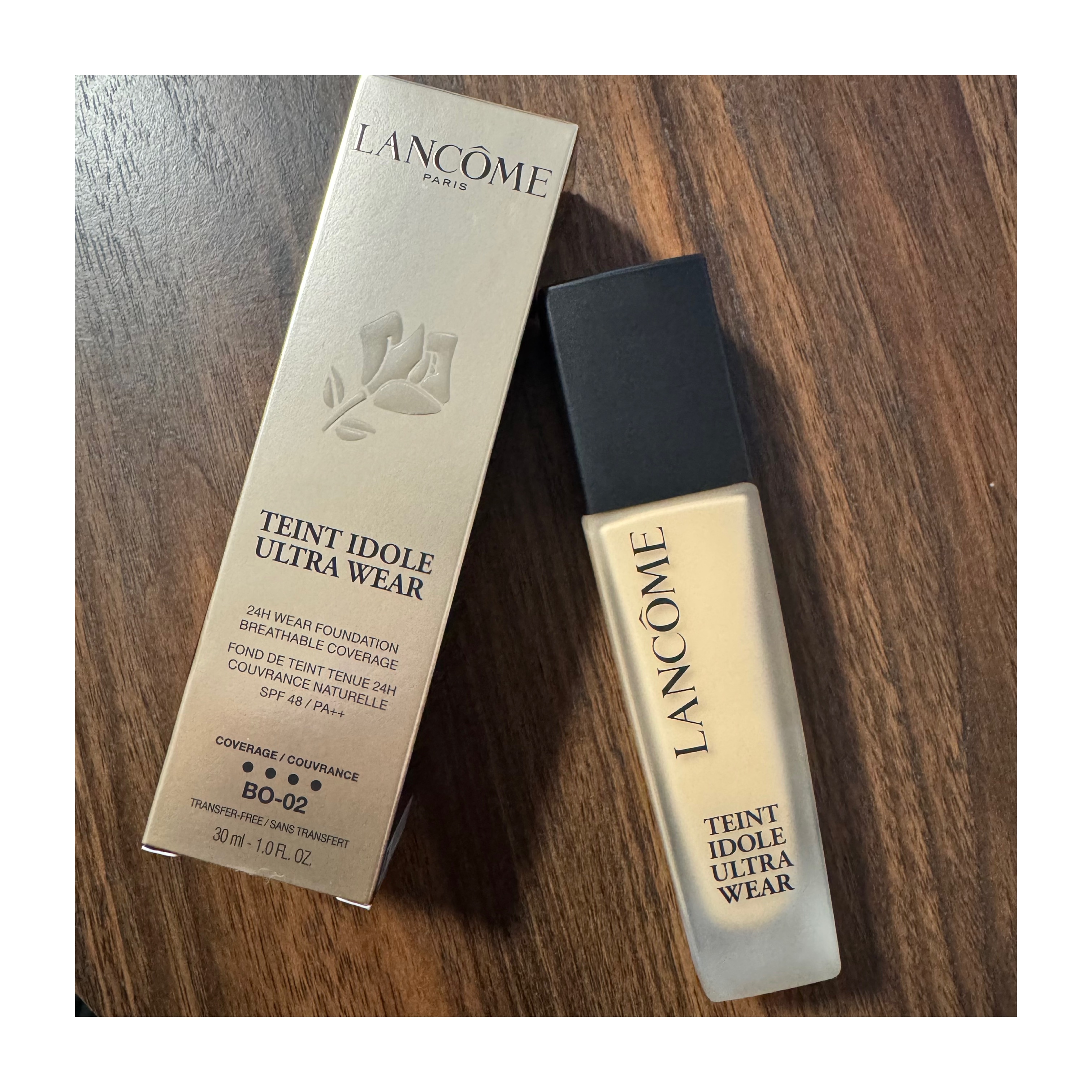 タンイドル ウルトラ ウェア リキッド N/LANCOME/リキッドファンデーションを使ったクチコミ（1枚目）