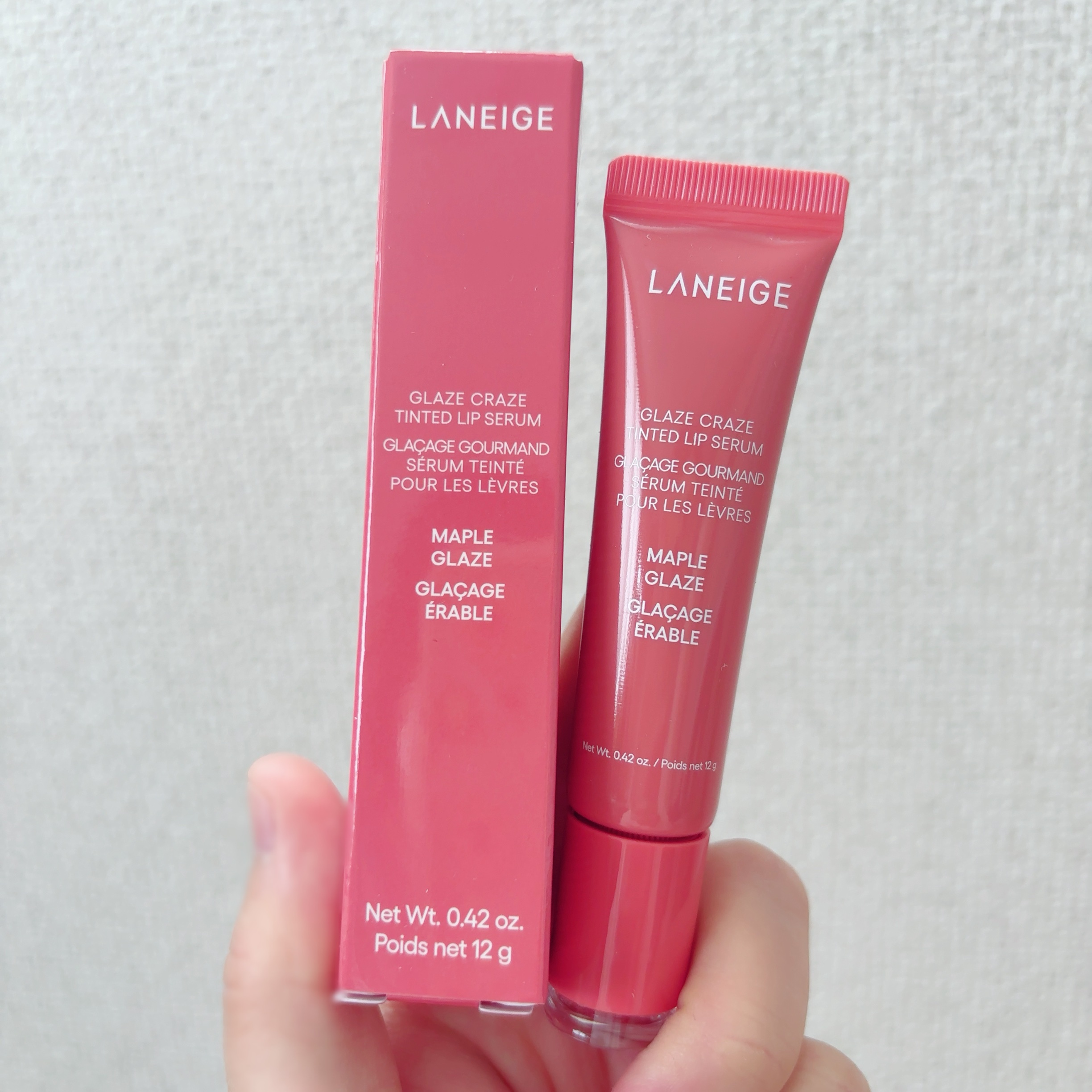 グレイズ ティントリップセラム/LANEIGE/リップ美容液を使ったクチコミ（1枚目）