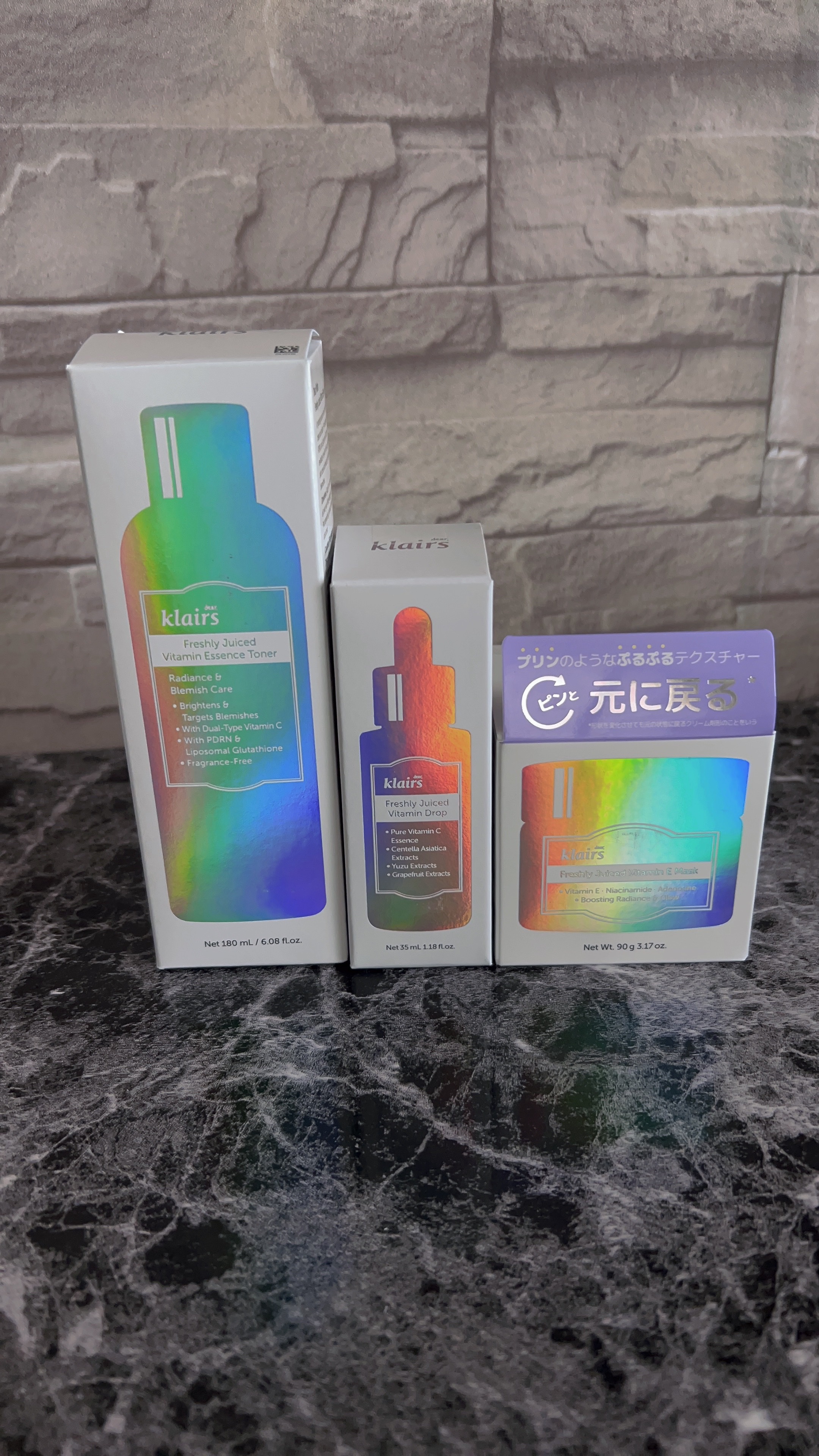 フレッシュリージュースドビタミンドロップ(35ml)/Klairs/美容液を使ったクチコミ（1枚目）