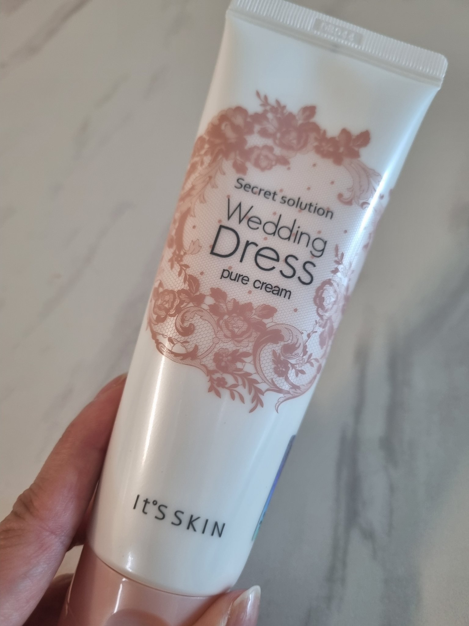 シークレットソルーションウェディングドレスピュアクリーム/It's skin/フェイスクリームを使ったクチコミ（1枚目）