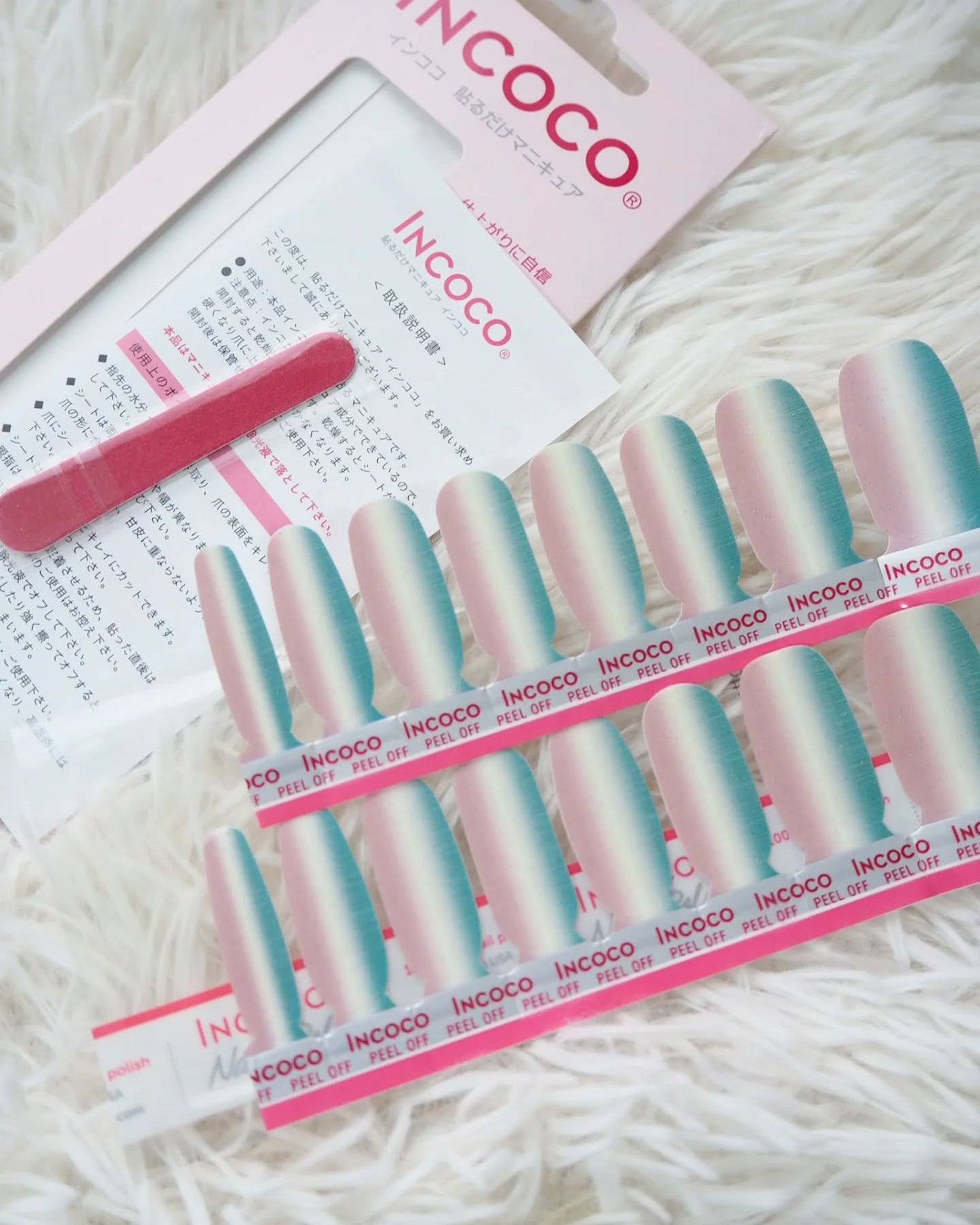 INCOCO インココ マニキュアシート/インココ/ネイルシールを使ったクチコミ(4枚目)