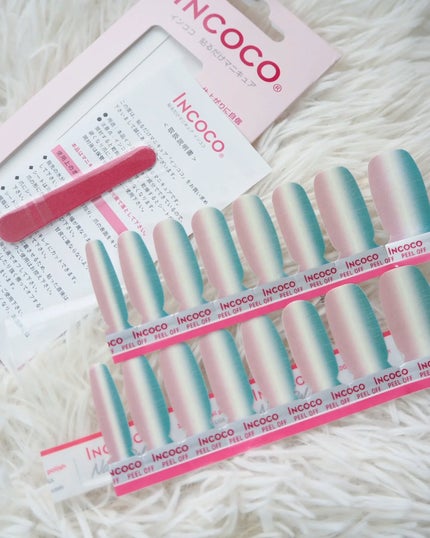 INCOCO インココ マニキュアシート/インココ/ネイルシールを使ったクチコミ(4枚目)