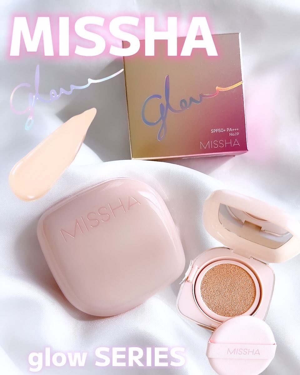 ミシャ グロウ クッション ファンデーション(ルミナスカバー)/MISSHA/クッションファンデーションを使ったクチコミ（1枚目）